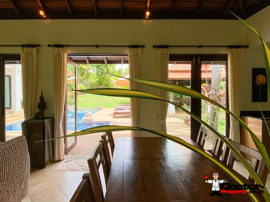Asian Style 2 Bedroom Villa, near Bangrak Beach, Koh Samui – For Sale